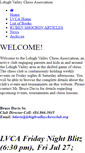 Mobile Screenshot of lehighvalleychessclub.org